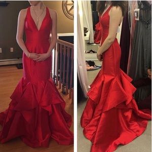 Red Prom Gown